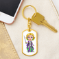 Knight 04 - Luxury Dog Tag Keychain