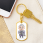 Knight 06 - Luxury Dog Tag Keychain