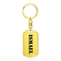 Ismael - Luxury Dog Tag Keychain