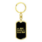 Great Dane v2 - Luxury Dog Tag Keychain