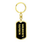 Soldier's Nephew v2 - Luxury Dog Tag Keychain