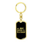 Otterhound v2 - Luxury Dog Tag Keychain