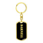 Darnell v3 - Luxury Dog Tag Keychain