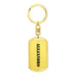 Alejandro - Luxury Dog Tag Keychain