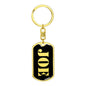 Joe v3 - Luxury Dog Tag Keychain