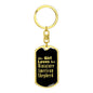 Miniature American Shepherd v2 - Luxury Dog Tag Keychain