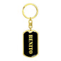 Benito v3 - Luxury Dog Tag Keychain