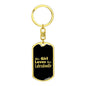 Labradoodle v2 - Luxury Dog Tag Keychain