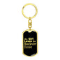 Manchester Terrier v2 - Luxury Dog Tag Keychain