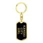 Kansas City Girl v5 - Luxury Dog Tag Keychain
