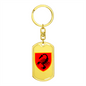 19th Missile Brigade (Ukraine) - Luxury Dog Tag Keychain