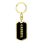Gabriel v3 - Luxury Dog Tag Keychain