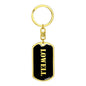 Lowell v3 - Luxury Dog Tag Keychain