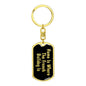 French Bulldog's Home v2 - Luxury Dog Tag Keychain