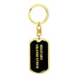 Military Grandfather v2 - Luxury Dog Tag Keychain