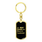 Bluetick Coonhound v2 - Luxury Dog Tag Keychain