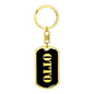 Otto v3 - Luxury Dog Tag Keychain