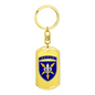 16th Army Aviation Brigade (Ukraine) - Luxury Dog Tag Keychain