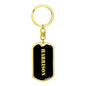 Harrison v3 - Luxury Dog Tag Keychain