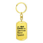 American Water Spaniel - Luxury Dog Tag Keychain