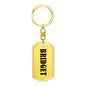 Bridget v01 - Luxury Dog Tag Keychain