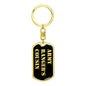 Army Ranger's Cousin v2 - Luxury Dog Tag Keychain