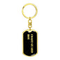 Coast Guard Boy v2 - Luxury Dog Tag Keychain