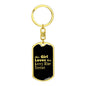 Kerry Blue Terrier v2 - Luxury Dog Tag Keychain