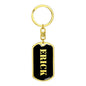 Erick v3 - Luxury Dog Tag Keychain