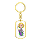 Knight 04 - Luxury Dog Tag Keychain