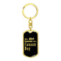 Canaan Dog v2 - Luxury Dog Tag Keychain