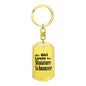 Miniature Schnauzer - Luxury Dog Tag Keychain