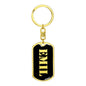 Emil v3 - Luxury Dog Tag Keychain