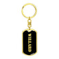 Willard v3 - Luxury Dog Tag Keychain