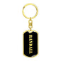 Randall v3 - Luxury Dog Tag Keychain