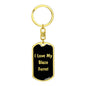 Love My Blaze Ferret v2 - Luxury Dog Tag Keychain