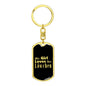 Löwchen v2 - Luxury Dog Tag Keychain