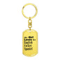 English Cocker Spaniel - Luxury Dog Tag Keychain