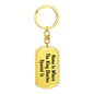 King Charles Spaniel's Home - Luxury Dog Tag Keychain