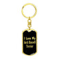 Love My Jack Russell Terrier v2 - Luxury Dog Tag Keychain