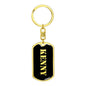 Kenny v3 - Luxury Dog Tag Keychain