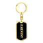 Earnest v3 - Luxury Dog Tag Keychain