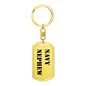 Navy Nephew - Luxury Dog Tag Keychain