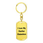 Love My Panther Chameleon - Luxury Dog Tag Keychain