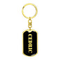 Cedric v3 - Luxury Dog Tag Keychain