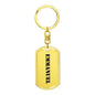 Emmanuel - Luxury Dog Tag Keychain