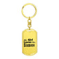 Siamese - Luxury Dog Tag Keychain