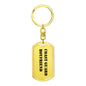 Coast Guard Boyfriend - Luxury Dog Tag Keychain
