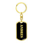 Andres v3 - Luxury Dog Tag Keychain