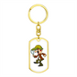 Detective - Luxury Dog Tag Keychain
